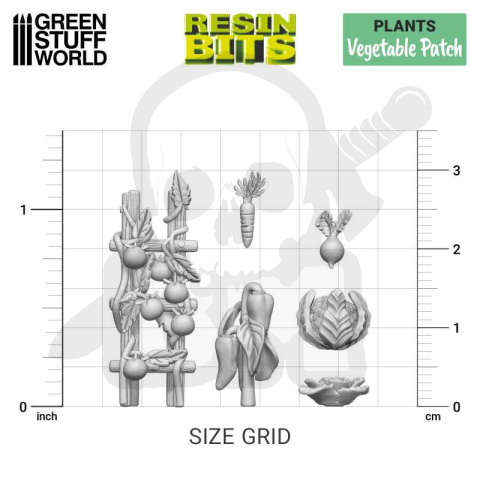 3D printed set - Vegetable Patch 21 szt.