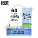 Bottle brush rinser 500ml Green
