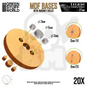 MDF Bases - Round 27mm Legion podstawki pod figurki