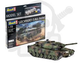Revell 63180 Model Set Leopard 2 A6/A6M 1:72