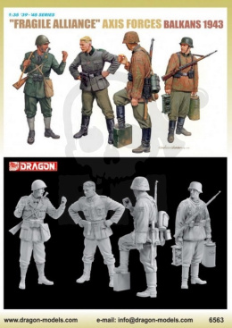 1:35 Fragile Alliance Axis Force Balkans 1943