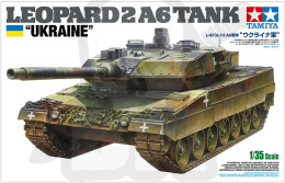 1:35 Tamiya 25207 Leopard 2 A6 Tank Ukraine
