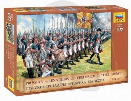 1:72 Prussian Grenadiers of Frederik II The Great