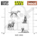 3D Printed Dogs - psy 10 szt.