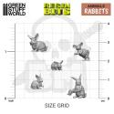 3D Printed Rabbits - króliki 20 szt.