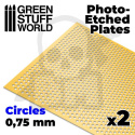 Photo-etched Plates - Medium Circles
