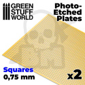 Fototrawione płyty - Średnie kwadraty