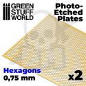 Fototrawione płyty - Średnie heksy