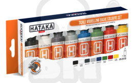 Hataka CS100 Scale modeling basic colours set