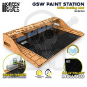MDF Paint Station with Cutting Mat