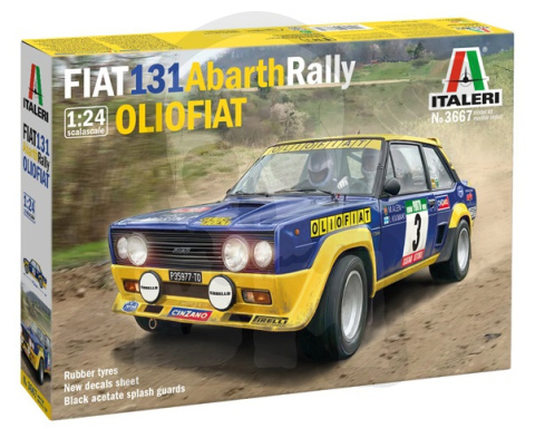 1:24 Fiat 131 Abarth Rally Olio Fiat