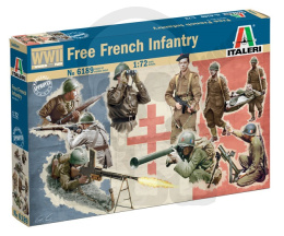 1:72 WWII Free French Infantry