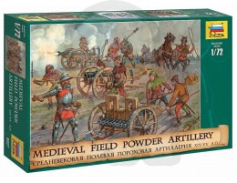 1:72 Medieval field powder artillery