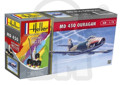 Heller 56201 Starter Set MD450 Ouragan 1:72