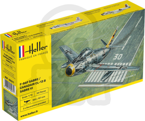 Heller 80277 F-86F Sabre / Canadair CL-13 B Sabre VI 1:72