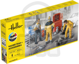 Heller 82750 Figurki Racing Team + akcesoria 1:24