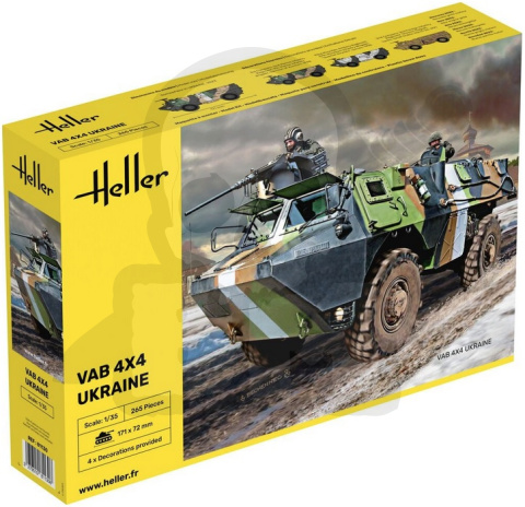 Heller 81130 Pojazd opancerzony VAB 4x4 Ukraine 1:35
