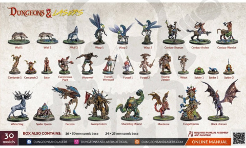 Woodland Dwellers - dla gier bitewnych RPG i planszowych