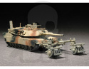 Trumpeter 07278 M1A1 Abrams w. Mine Roller Set 1:72