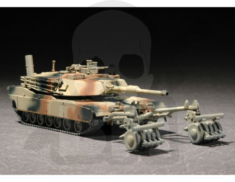 Trumpeter 07278 M1A1 Abrams w. Mine Roller Set 1:72