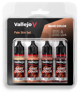 Vallejo 72379 Game Color Zestaw 4 farb - Pale Skin
