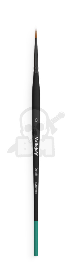 Vallejo B02000 Pędzel - Detail - Round Synthetic No. 0