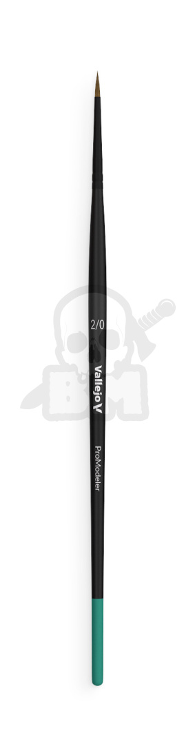 Vallejo B01020 Pędzel - Pro Modeler - Natural Hair Round No. 2/0