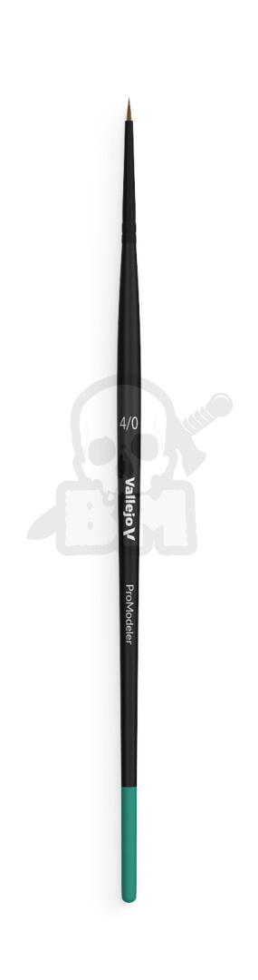 Vallejo B01040 Pędzel - Pro Modeler - Natural Hair Round No. 4/0