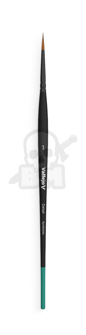 Vallejo B02001 Pędzel - Detail - Round Synthetic No. 1