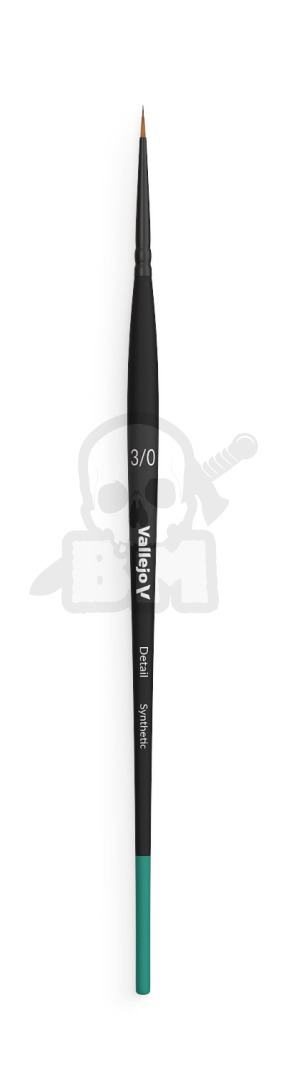 Vallejo B02030 Pędzel - Detail - Round Synthetic No. 3/0
