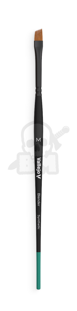 Vallejo B05002 Pędzel - Blender - Flat Angled Synthetic - Medium