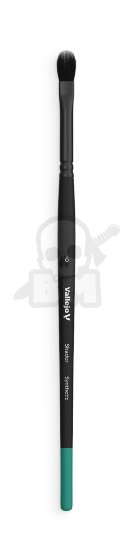 Vallejo B06006 Pędzel - Filbert Shader Flat Synthetic No. 6