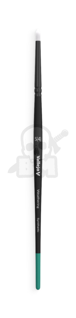 Vallejo B08001 Pędzel - Weathering Round Synthetic - Small