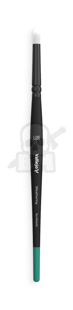 Vallejo B08003 Pędzel - Weathering Round Synthetic - Large