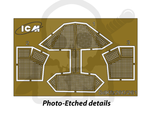 Sd.Kfz.261 German Radio Communication Vehicle 1:72