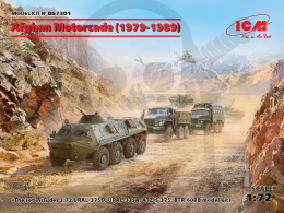 Afghan Motorcade (1979-1989) 4 pojazdy 1:72
