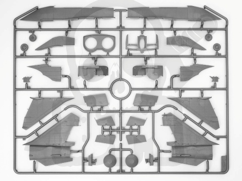 MiG-25 Soviet Training Aircraft RU 1:72