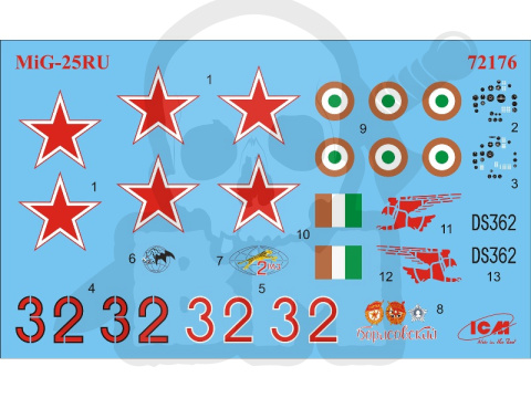 MiG-25 Soviet Training Aircraft RU 1:72