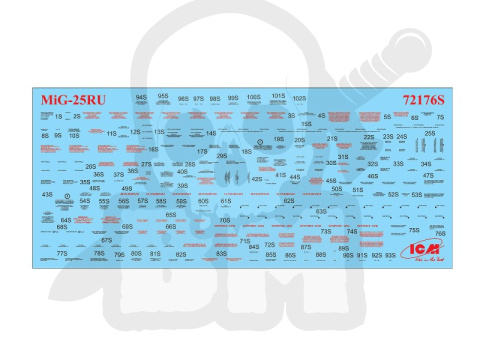 MiG-25 Soviet Training Aircraft RU 1:72
