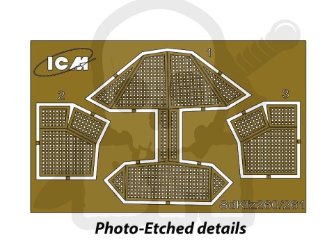Sd.Kfz.260 German Radio Communication Vehicle 1:72
