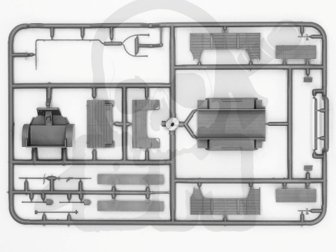 Krupp L2H143 Kfz.70 German Light Army Truck 1:72