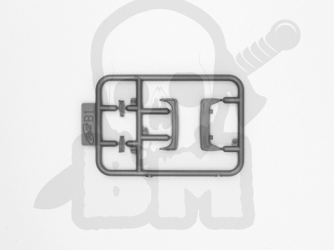 Mercedes G4 (1935 production) WWII German Staff Car, snap fit/no glue 1:72