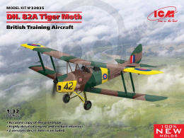 DH. 82A Tiger Moth British Training Aircraft 1:32