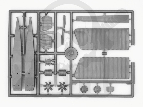 Fokker E.IV WWI German Fighter 1:72