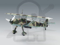 Hs 126A-1 with bomb rack Condor Legion Reconnaissance Plane 1:48