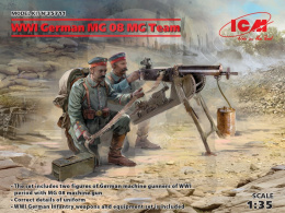 WWI German MG08 Team