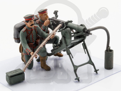 WWI German MG08 Team 1:35
