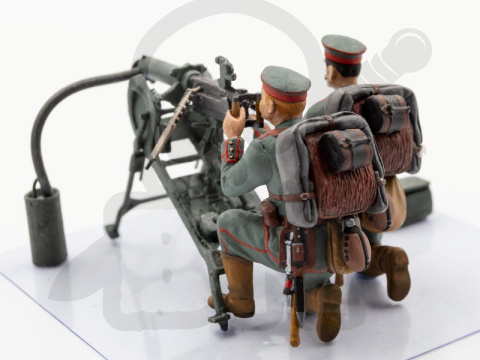 WWI German MG08 Team 1:35