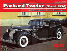 Packard Twelve Model 1936 with Passengers WWII Soviet Leader’s Car 1:35