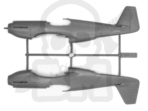 Mustang P-51A WWII American fighter 1:48